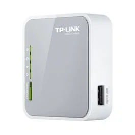 TP-Link TL-MR3020 Router WiFi Portátil para Compartir Conexión 3G/4G, 150 Mbps 2.4 GHz, 1 Antena Interna, Modo Viaje/AP/Cliente WISP, WPS, QoS, Compatibilidad Extensa
